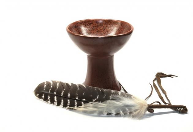 Freya Räucherkelch braun - D14x15cm