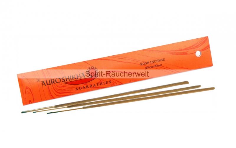 Rose Auroshikha Räucherstäbchen - 10g