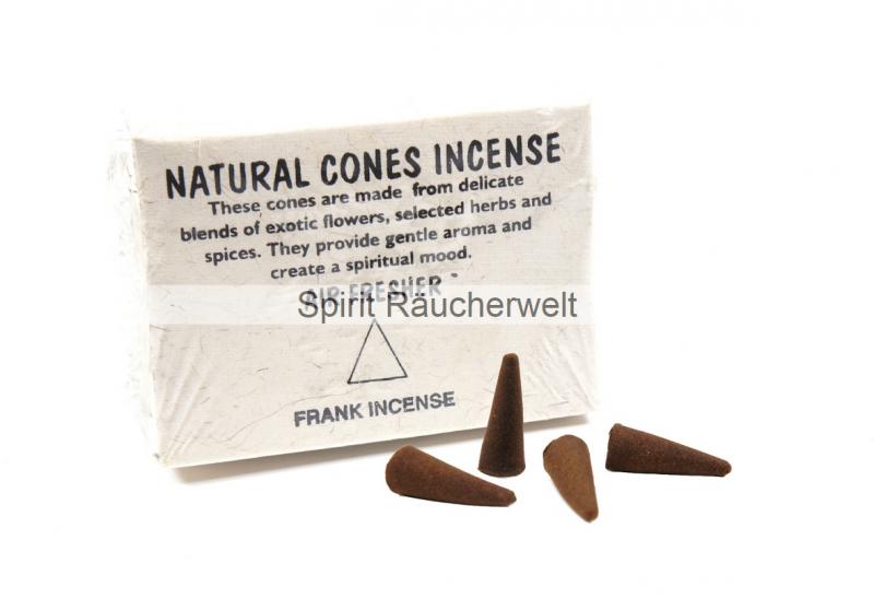 Frank Incense - tibetische Räucherkegel - Weihrauch