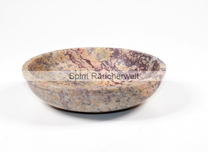 Dhara Räucherschale aus Speckstein - Durchmesser 13cm