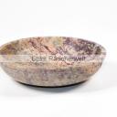 Dhara Räucherschale aus Speckstein - Durchmesser 13cm