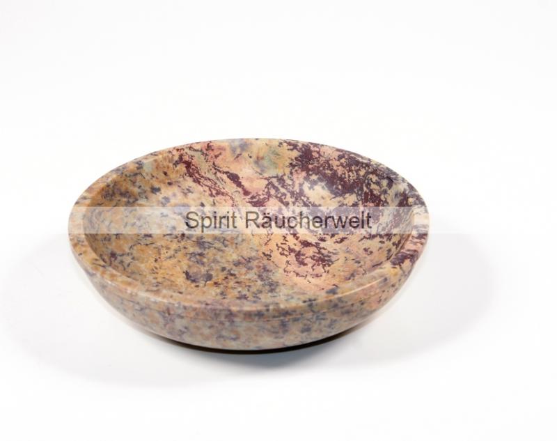 Dhara Räucherschale aus Speckstein - Durchmesser 13cm