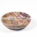 Dhara Räucherschale aus Speckstein - Durchmesser 13cm