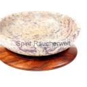 Dhara Räucherschale aus Speckstein - Durchmesser 13cm