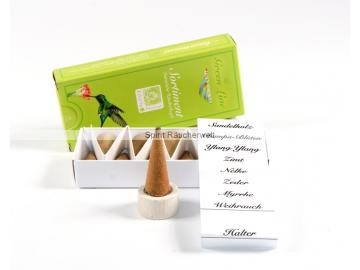 Räucherkegel-Sortiment - Green Line von Berk