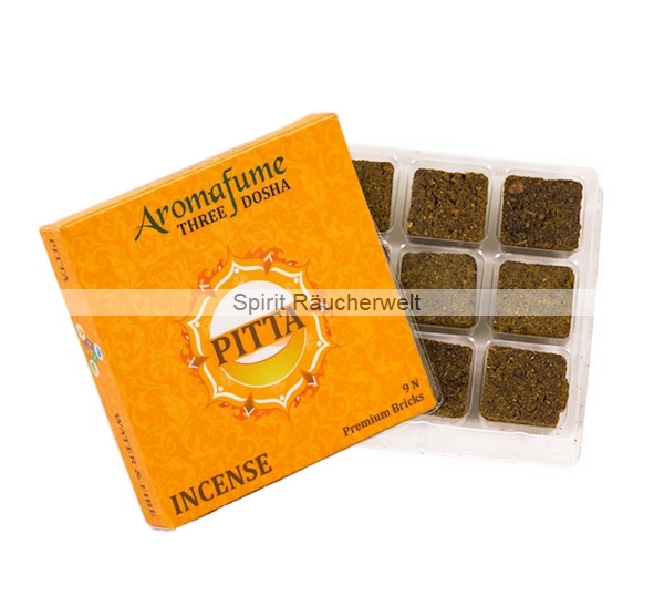 Pitta-Dosha Aromafume Weihrauchblöcke - 9 Stück
