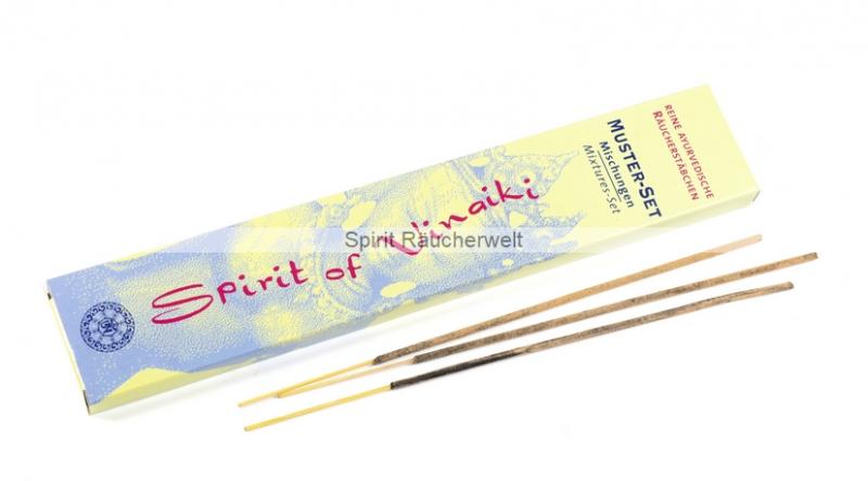 Mischungen Muster Set hellgrün - Spirit of Vinaiki Räucherstäbchen